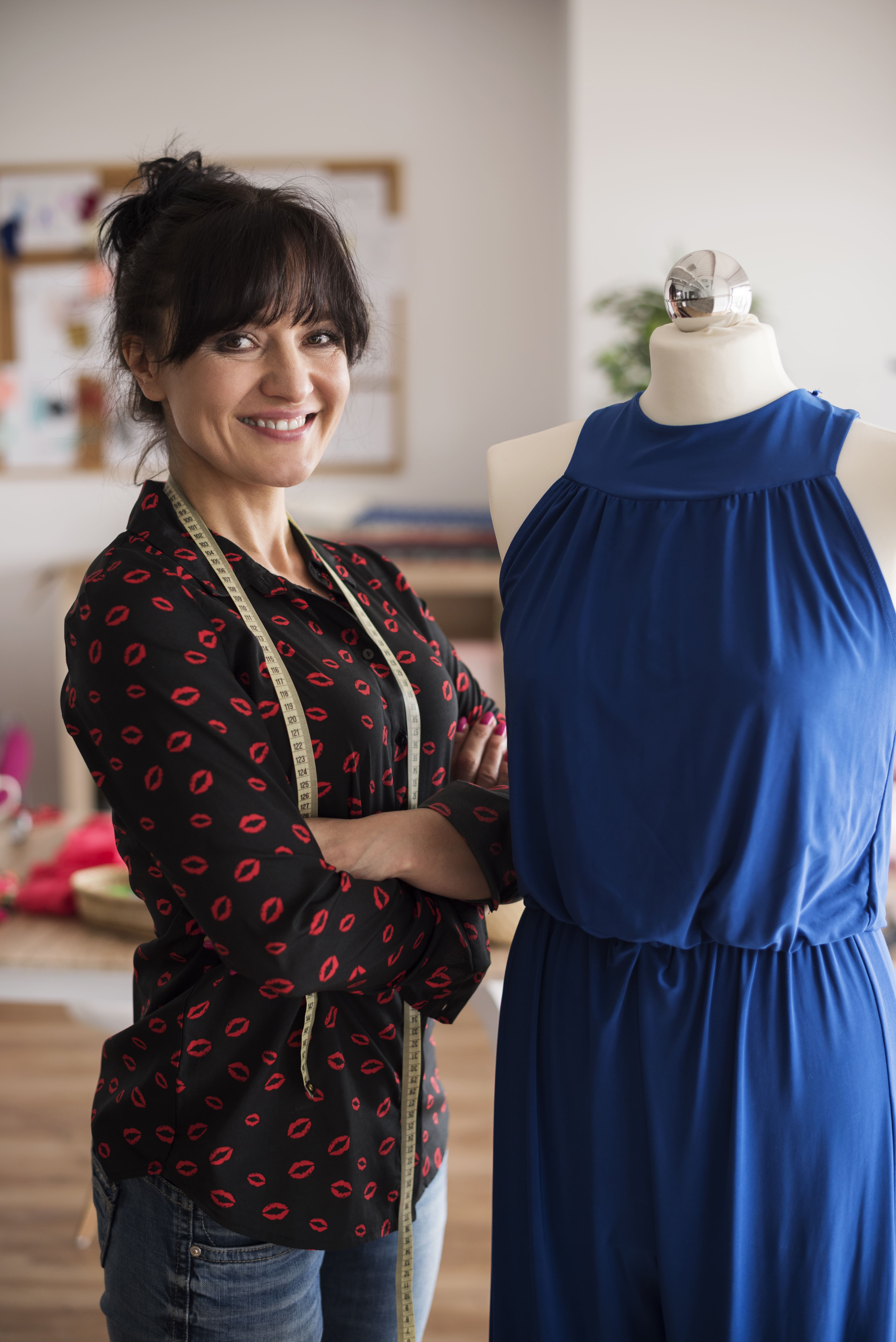 Two female fashion designers